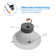6'' LED Decorative Recessed Trim