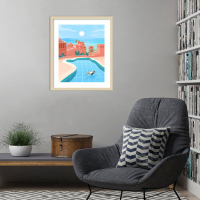 Tenerife by Hartz Wood Framed Wall Art Print