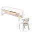 63 "63" Bureau d'ordinateur avec pupitre et chaise-470037814