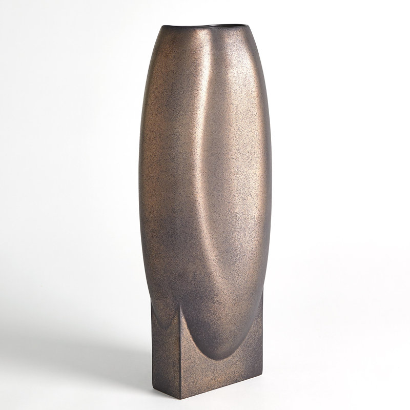 Orpheus Vase-Lg, 18", Bronze