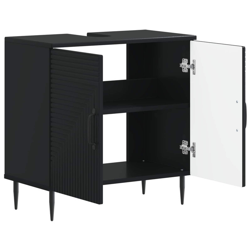 Under Sink Cabinet, Black
