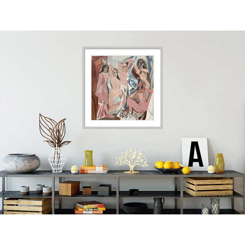 Pablo Picasso - estampe numérique encadrée, 34.43" H x 33.5" W