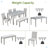 Wooden Dining Rectangular Table With Bench, Kitchen Table With Bench For Small Space-1905432832-1905432834