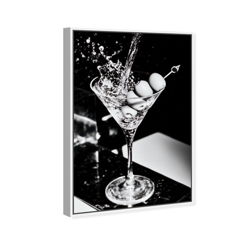 Chill Time III Print by Oliver Gal, 55"H x 37"W, White Floater Frame