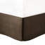 Très grand édredon en taupe charmeuse, 7 pièces, facile à repasser, coussin décoratif-118742670