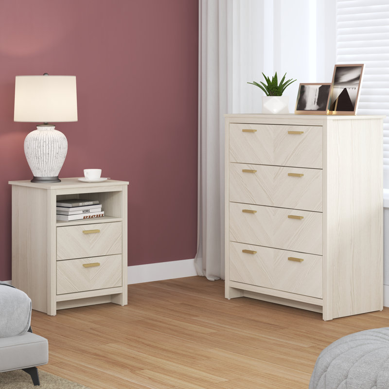 Bonny Storage Duo Set, New White