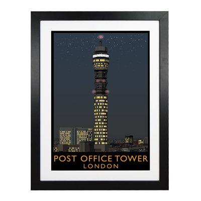 Post Office Tower 1 Piece Wall Art