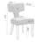 Mid Century Upholstered Dining Chairs Side Chairs Farmhouse Linen Dining Chair With Solid Wood Legs-1606722139-1351349974