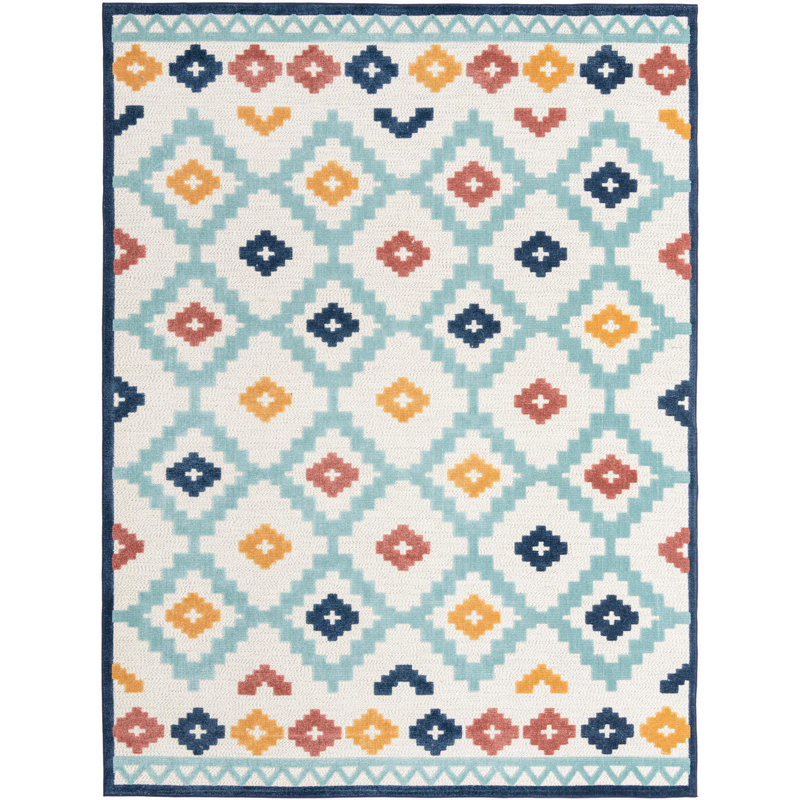 Outdoor Askersund Area Rug Beige Color, Rectangle 9' x 12'