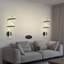 Applique murale en aluminium Gualterio