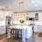 5-Light Glass Crystal Kitchen Island Pendant-911493805