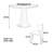 Walnut Round Dining Table-128604385