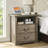 Rutland Set Of 2, Rustic Wood Rutlands With 2 Storage Drawers, Bedside Table With Open Shelf For Bedroom-171055504