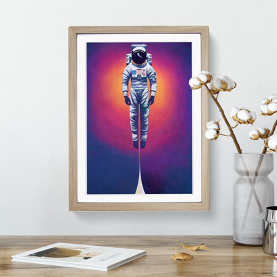 Ascending Astronaut - Single Picture Frame Print