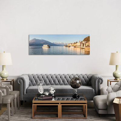 Bellagio Panoramic, Como Lake, Italy by Matteo Colombo - Wrapped Canvas Panoramic Print