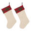 Chaussette de Noël brodée