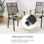 Premium All-Weather Wicker Outdoor Stacking Dining Armchair