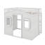 Lit mezzanine double avec échelle-1662616863