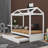 Myalyn Twin House Beds with Trundle by Latitude Run®