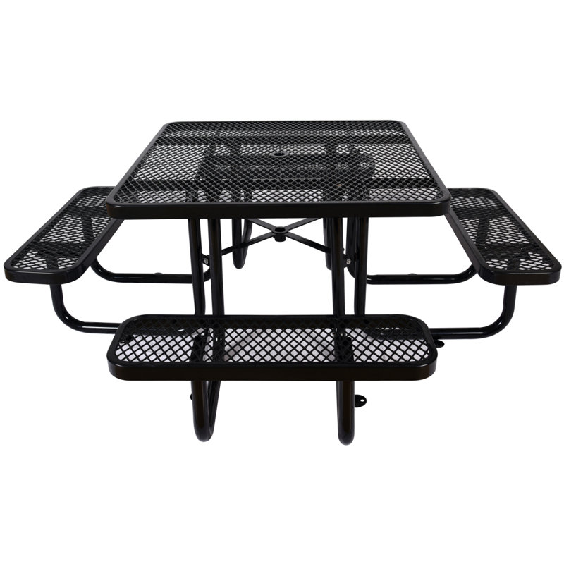 Table de pique-nique carrée 46 po