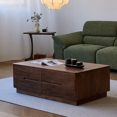 Table de bout en noyer noir