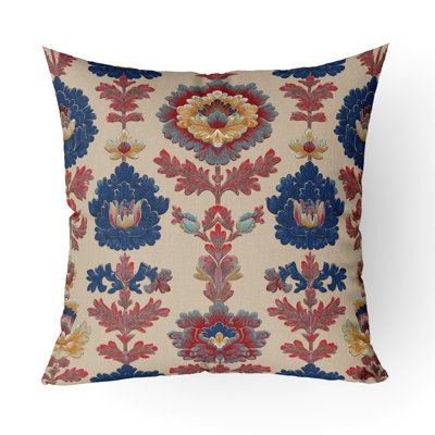 Défilé de bouquets peints intérieur/extérieur 20x20