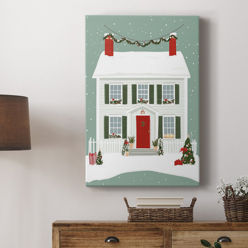 Christmas Holiday Art XXXV - Gallery Cavas