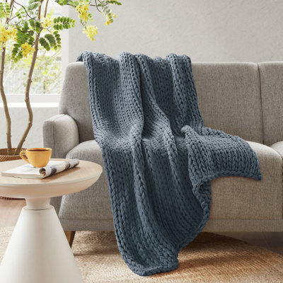Friesen Hand Made Chunky Double Knit Throw Blanket