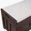 Banc de rangement rembourré avec armoire-381537196