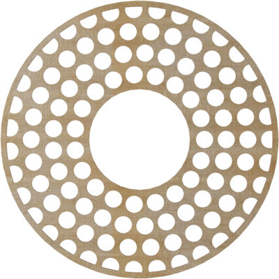Médaillon de plafond de 30 po x 10 7/8 po x H 1/4 po Fink
