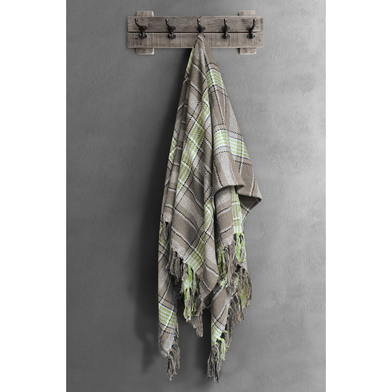 Riascos Throw Blanket, Green