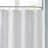 Super Waffle Textured Solid Shower Curtain