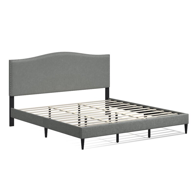 Andover Mills™ Salvaggio Upholstered Platform Bed & Reviews | Wayfair