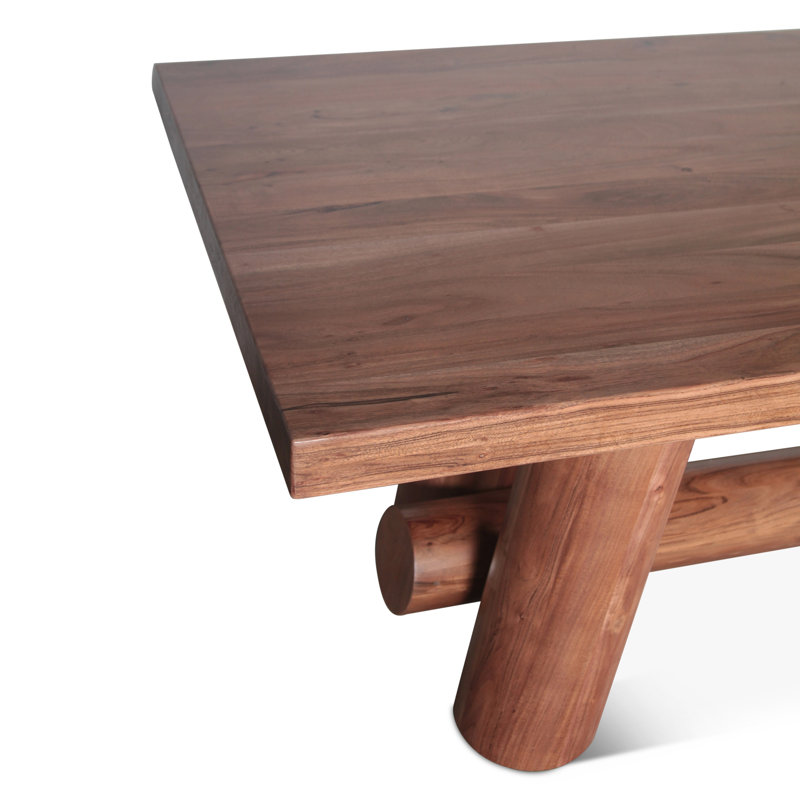 Wildwood 94" Dining Table in Vinegar Acacia, 30"H x 80"L x 38"W, Brown