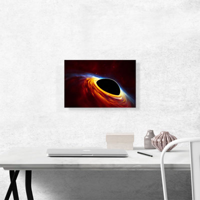 " Hubble Telescope Supermassive Black Hole " Painting Print