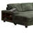 Upholstered Sectional (Green)
