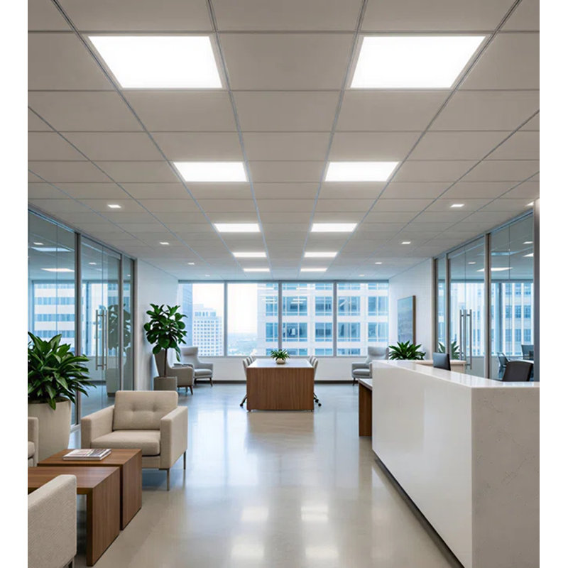 Dimmable Flat Panel Ceiling Lights （2-pack）