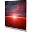 « red pops » à coucher de soleil, reproduction de photo sur toile tendue-18297179-33186817