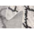 Rug Branch Amani 4' x 6' (3'9" x 5'6") Grey/Black Trellis Indoor Area Rug, Contemporary, Medium Pile, Stain-Resistant Carpet - Living Room, Bedroom, Dining Room, and Kitchen-1333457530