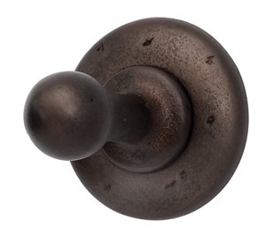 Sierra Wall Mounted Robe Hook, Dark Bronze