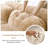 Haven 149" W x 70.4" D x 28.7" H Light Khaki Plush Fabric Modular Sectional Sofa-1881006712-1881006713