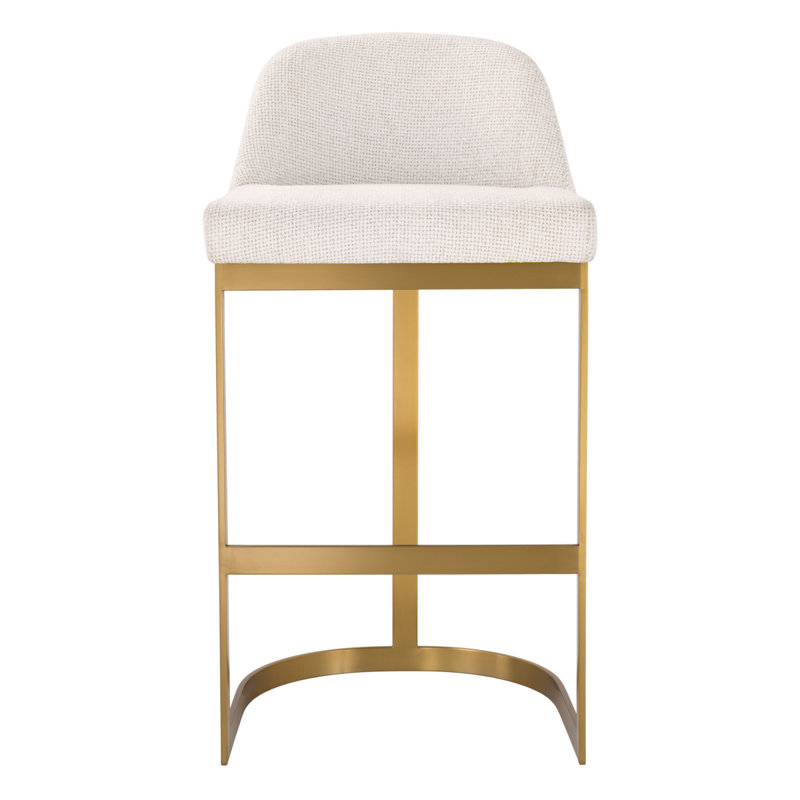 Condos Stool, Bar Stool (30.71" Seat Height), Lyssa Off White