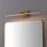 Lampe de table à DEL 28 po à DEL à intensité variable, intégrée et à intensité variable Santino