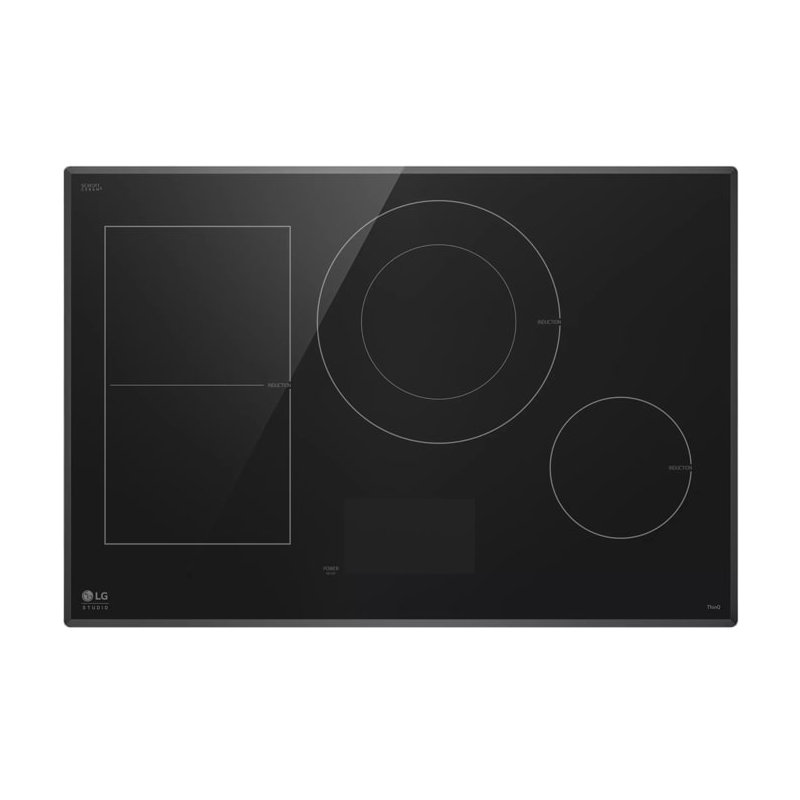 LG STUDIO 30” Induction Cooktop With 4 Burners And Flexible Cooking Zone