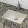 DECOLAV Classically Redefined 14.25'' Vitreous China Rectangular Bathroom Sink with Overflow