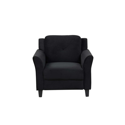 Fashionable Living Room Sofa Single Seat Fabric