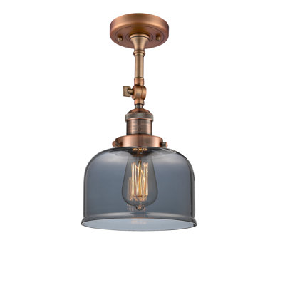Handley Glass Semi Flush Mount