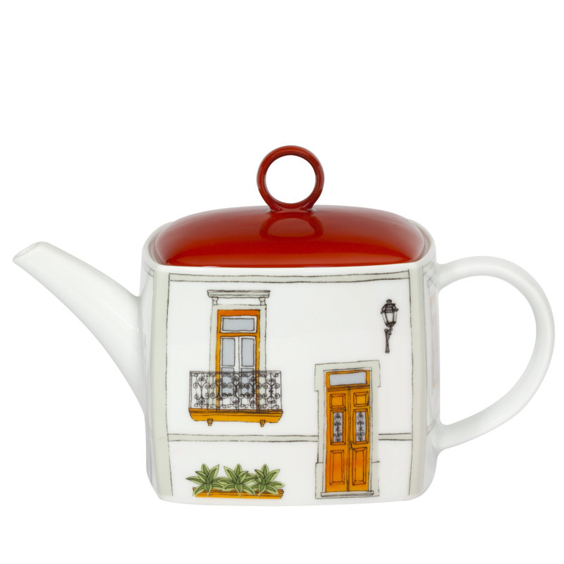 Alma De Lisboa Porcelain Teapot