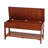Quality Solid Wood Shoe Bench With Storage, Cherry-1206377885