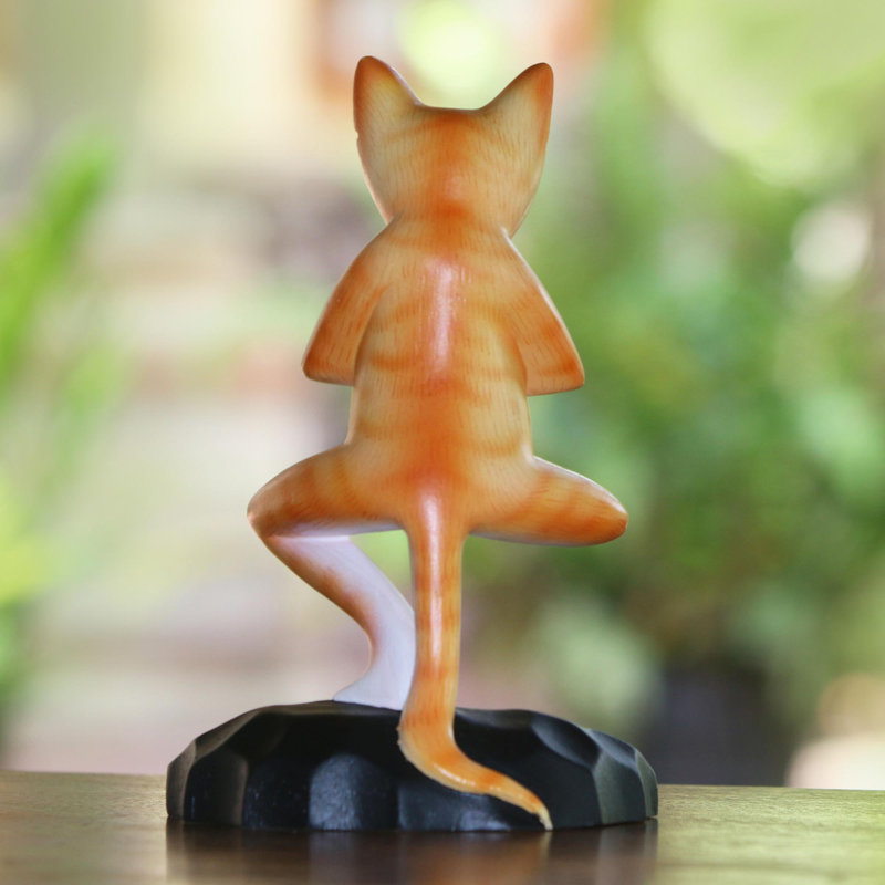 Figurine Yoga Kitty